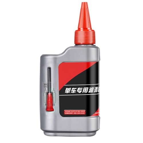 Lubricante para Cadena de Bicicleta | 100ml Grasa Amortiguadora para Bicicletas - para Cadena de Bici - para Rodamientos, Bicicletas de Carretera Montaña y Equipamiento Deportivo