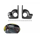 STILEALUS Black ABS Golf Cart Speaker Pods Fits for EZGO TXT 1994 and Up Replacement for E-Z-GO 627153(Set of 2)
