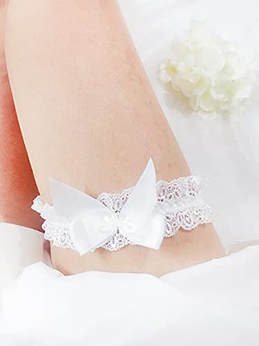 Women's Garter Sexy Lace Wedding Garters For Bride With Bow Party Prom Leg Garter Belt #TOP3