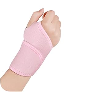 Wrist wraps Gym Sports Wrist Support Wrist Splint Adjustable Compression Wrist Band Stabilizer Splint for Tendonitis Sprain Wrist Joint (Color : Pink)