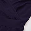 GRACE-KARIN-Womens-50s-60s-Vintage-Sleeveless-V-Neck-Cocktail-Swing-Dress GRACE KARIN Elegant Cocktail Dress for Women Wrap A-line Short Bridesmaid Dress Navy Blue L