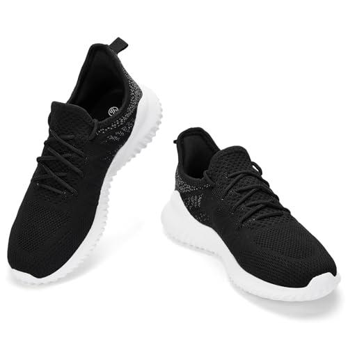 Image of PPQ Womens Slip On Walking Shoes,Memory Foam Lightweight Comfort Casual Workout Shoes,Yoga Or Tennis Or Running Sneakers