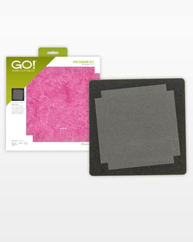 AccuQuilt GO! Fabric Cutting Dies; 8-1/2 inch; Rag Square