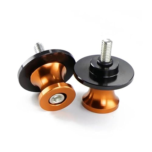 Diabolos Moto 6mm avec Patins de Bras Oscillant Robustes Orange pour Buell