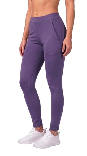 Image of Mehrang Stretchable Yoga Pants for Women & Gym Pants for Women Workout with Mesh Insert & Side Pockets