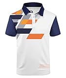 SwissWell Poloshirts Herren Kurzarm T-Shirts Oberteil Herren Sport Atmungsaktiv Outdoor Brillenhalter Knopfleiste Hemd Männer T Shirt Golf Casual Poloshirt (099,Weiß,XL)