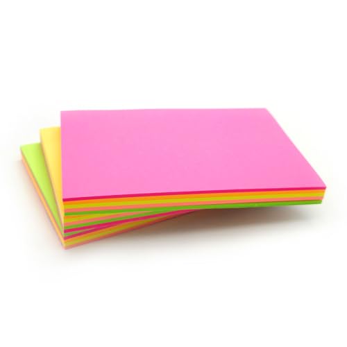 Notes adhésives amovibles avec adhésif puissant pour liste de tâches et bureau