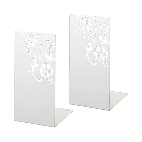 Yamazaki Home Kirie Kirie L-Shaped Book End - Large - Steel