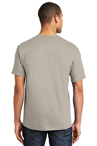Hanes Men's Short Sleeve Beefy T-Shirt (Sand) (X-Large)2