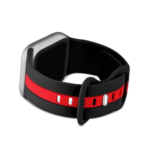Image of GRIPP Tutone Soft Silicone Watch Strap for 44mm /45mm /46mm /49mm, Watch Series 11 /10 /9 /8 /7 /6 /5 /4, SE 3 /2 /1, Ultra 3 /2 /1, Durable, Flexible, Lightweight, Adjustable (Watch Not Included)