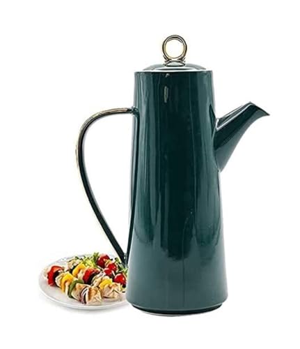 Dosificador de Aceite y Vinagre Botella dispensadora de aceite de oliva, vinagrera de aceite y vinagre, juego de botellas dispensadoras de vinagre de aceite, vinagrera líquida for cena (1 unidad, 600