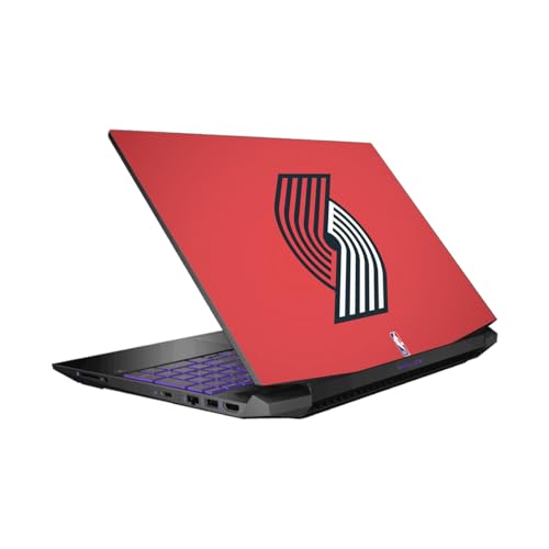 Protection vinyle NBA Portland Trail Blazers pour masquer les rayures de votre HP Pavilion 15.6