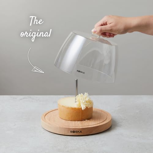 BOSKA Cheese Curler Amigo Stainless Steel - Best for Cheese Wheel or Chocolate - Multifunctional Rust-Proof Shredder - Manual Handheld Flaker - 10 Year Warranty