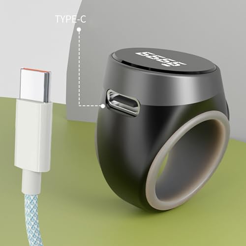 Image of Tasbih Counter Zikr Rings, Smart Tasbeeh Counter, Rechargeable Electronic Digital Tasbih Counter Rings 3 Size(18 /20 /22mm), Finger Counter for Muslims, Prayer, Reminder