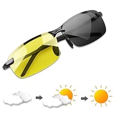 Photochromic/Black Frame Yellow Lens