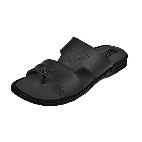 MedifootOrtho & Diacare Men's Footwear Black Orthopedic Sandal