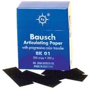 DISPENSER RFL AZUL 300STRIP BK-1001 por BND (un solo paquete) BAUSCH ARTICULATING PAAPERS INC.