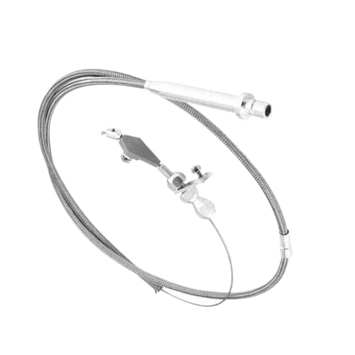 Cable de aceleración flexible TH350 con funda trenzada de acero inoxidable 5