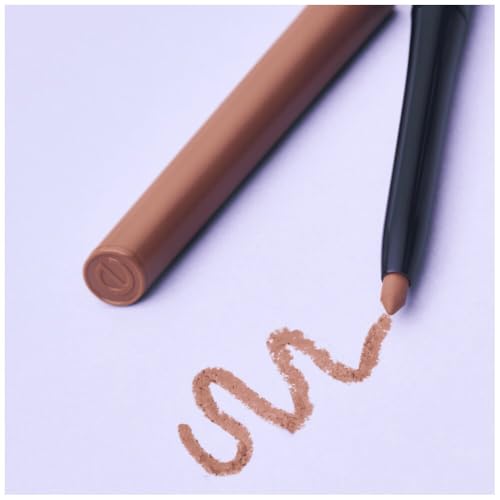 Image of Essence 8h matte comfort lipliner 01 Cinnamon Spice, lip liner, cinnamon, defined lips, long-lasting colour, matte finish, comfortable wear, 0.3 g (Pack of 2)