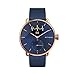Withings Scanwatch 38mm Oro Rosa/Blu, Smartwatch Ibrido con ECG, Frequenza Cardiaca e Ossimetro Unisex-Adult, 38 mm