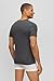 BOSS Mens 3-Pack Crew Neck Cotton Jersey T-Shirts T Shirt, Blue Navy, Dark Grey, Soil Black, Medium US