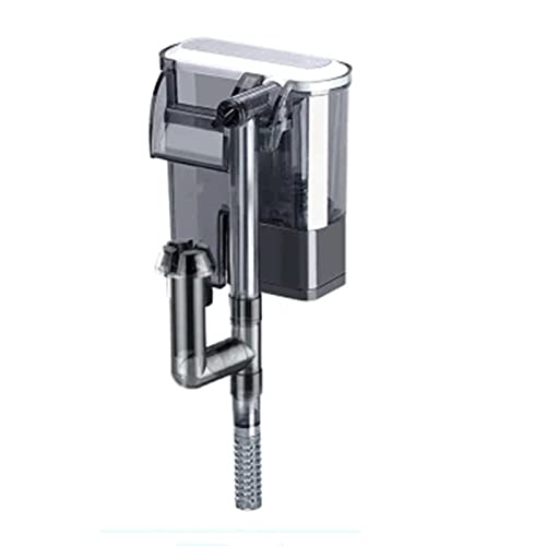 KEYESMINER Aquarium Hang on Filtre Aquarium submersibl 3-in-1 Externe Suspendu ajout de Poisson Filtre Filtre Cascade de Filtre à File d'aquarium Externe Pompe à air chenil (Size : X50)