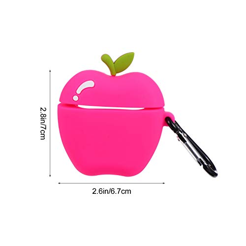 EXCEART Capa de Fone de Ouvido Sem Fio de Silicone CompatÃ­vel Capa de Capa de Fone de Ouvido Fruta