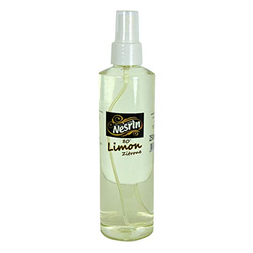 Şişe, Limon Kolonyası 80 Derece Pet, Sprey 250 ML