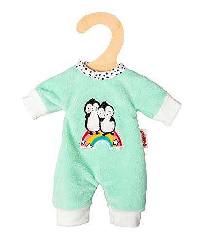 Heless 9181 - Strampler für Puppen im Pinguin Pünktchen Design, aus...