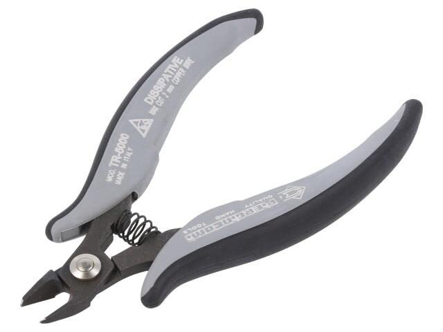 Pinces pour couper TR 5000 D miniatures courbés ESD anti-statique 138mm