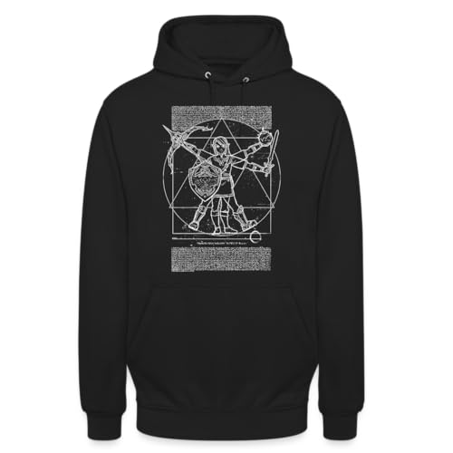 Unibly Zelda Link Pull à capuche, Noir , XXL