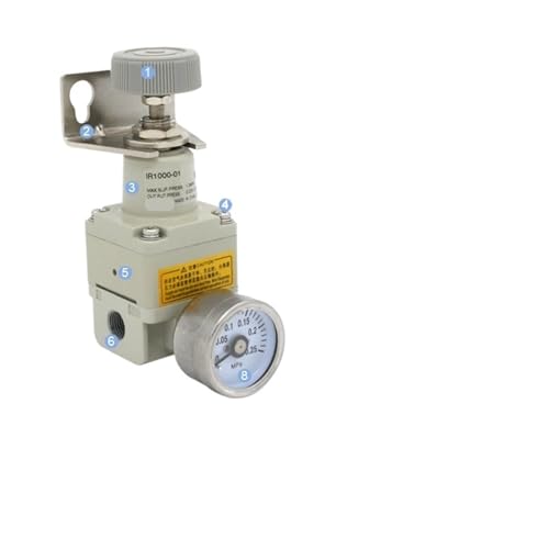 Régulateur IR2010-02 pour stabiliser la pression des circuits pneumatiques