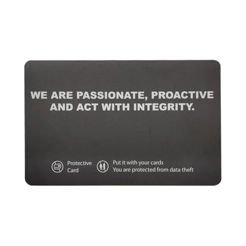 Generic 5 Pcs RFID Blocking Card Sleeves: Black, Card Protectors, Protectors, RFID Blocker2