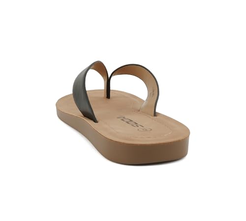 Image of Soda Shoes Women Flip Flops Basic Plain Slippers Thongs Sandals Strap Casual Beach Ella-S