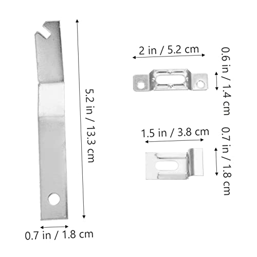 Image of Gatuida 2sets Picture Hanging Kit Security Hooks of Museum-Grade -Theft Frame Accessories for Hotels and Art Galleries Wall Mounting Hardware for Artwork Display