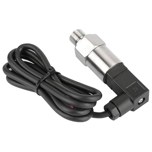 Jadeshay Transductor de Presión,0-1MPA Transductor de Presión de Agua Salida de 4-20mA Sensor de Transductor de Presión G1/4" para Agua Gasóleo | Ya disponible en tu tienda friki favorita! En mundofriki.es!