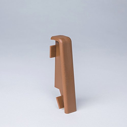 Innen- und Außenecken, Verbinder und Abschlüsse für Sockelleisten 60mm (Verbinder, Uni Nussbaum/Mahagoni) Innen- und Außenecken, Verbinder und Abschlüsse für Sockelleisten 60mm (Verbinder, Uni Nussbaum/Mahagoni)