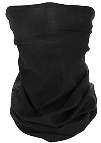 Bandana Pescoço Proteção Solar Uv50+ Neck Shield– Slim Fitness Fashion Preto