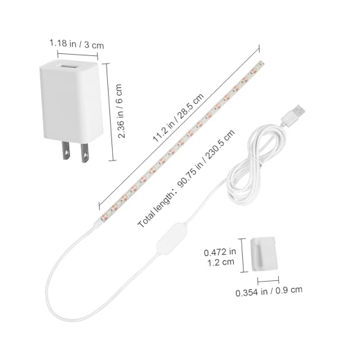 Tira LED para máquina de coser Uonlytech 2 piezas miniatura 2