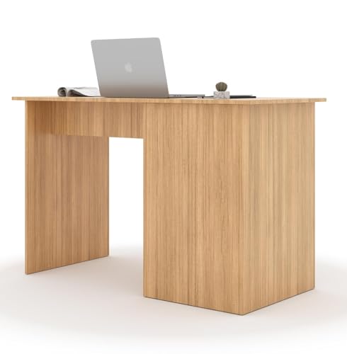 Image of 55 * 120 * 75 CM Engineered Wood Office Desk with Closed Cabinet & Storage Shelves for Storing Books, Stationery | Tabloft Executive Table for Office | 1 Year Warranty- Urban Teak