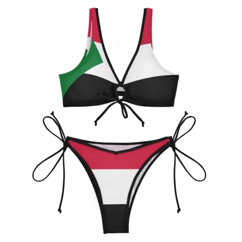 Bikini de hilo de Sudán cómodo que no aprieta la cadera 4