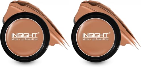 Image of INSIGHT Concealer for All Skin Types | Waterproof & Long Lasting | Buildable Coverage | Easy to Blend | Conceals Pigmentation | Face Makeup | Warm Yellow - 3.5g (Pack of 2)