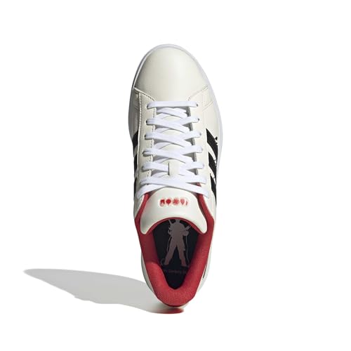 Image of adidas Mens Grand Court Home Alone Lace Up Sneakers Shoes Casual - White