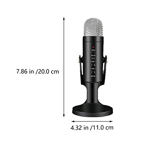 Generic Usb Computer Microphone Condenser Microphone Studio Broadcasting Microphone For Live Broadcast Podcast Game Video Stream Recording Music #TOP6