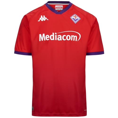 Kappa Kombat Third Fiorentina Shirt Homme maillot football violet sport t-shirt