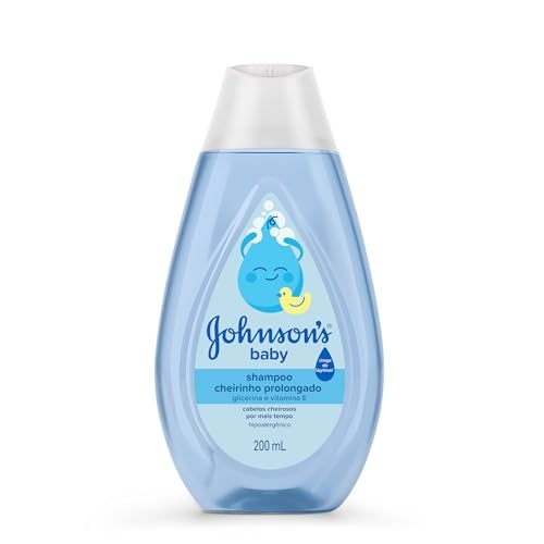 Johnson's Baby Shampoo Infantil Cheirinho Prolongado, 200ml