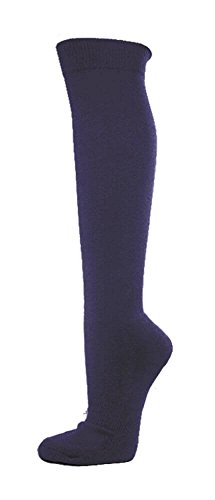 COUVER Cotton Terry-Cushioned Knee High Baseball Softball Multi-Sports Socks, 1 Pair2