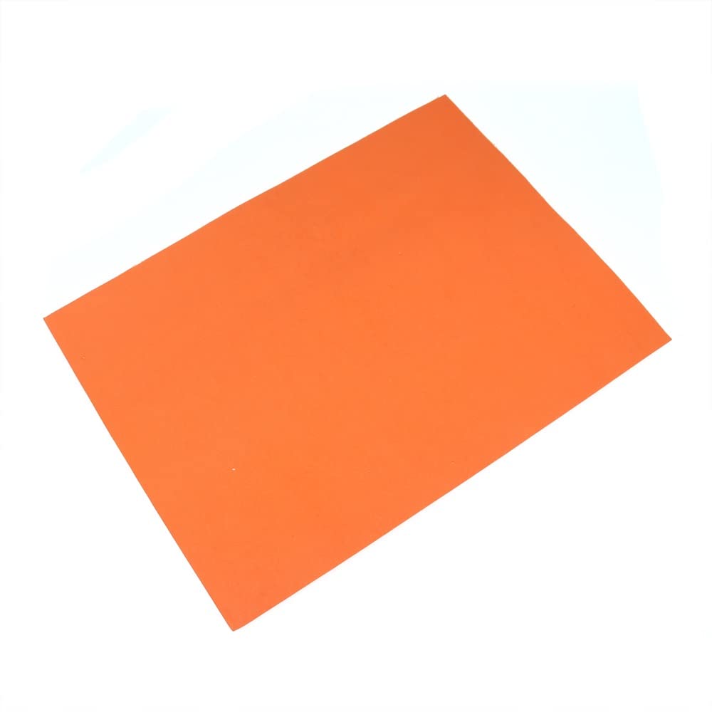 10 szt. Arkuszy z pianki EVA do majsterkowania Kolorowy papier typu kraft o grubości 1 mm(Orange2)