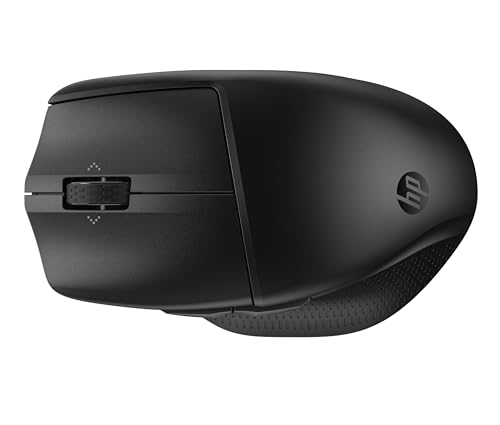 HP 480 Comfort Bluetooth Mouse - Contoured Shape - Connect up to 3 Devices via Bluetooth® 5.3-6 Programmable Buttons - Multi-OS Compatible - Soft Side Grips, Quiet Clicks - Multi-Surface Traction - image 9