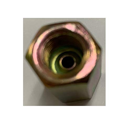 Hydraulic Fitting Hex Metric Female M12 x 1.25 M12X1.25 to M10 M10X1 Steel Adapter